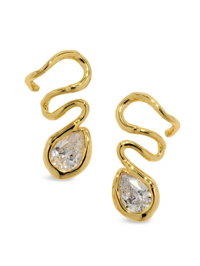 Alexis Bittar Asterales Vine Linear Drop Earrings In Purple