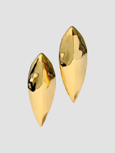 Alexis Bittar Women's Brut 14k-gold-plated Clip-on Earrings