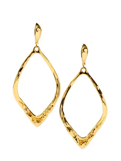 Alexis Bittar Women's Brut Oval Drop Earrings In Gold