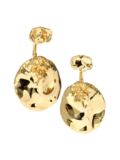 Alexis Bittar Women's Brutalist 14k-gold-plated Ear Jackets