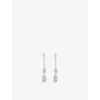 ALEXIS BITTAR ALEXIS BITTAR WOMEN'S RHODIUM SOLANALES RHODIUM-PLATED BRASS AND CRYSTAL EARRINGS