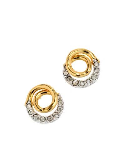 Alexis Bittar Women's Solanales Crystal Stud Earrings In Gold