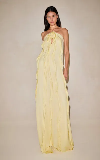 Alexis Blaire Maxi Dress In Yellow