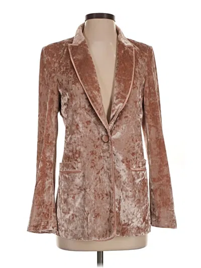 Pre-owned Alexis Blazer Jacket In Brown