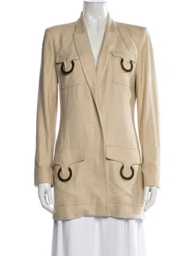 Pre-owned Alexis Blazer In Neutral
