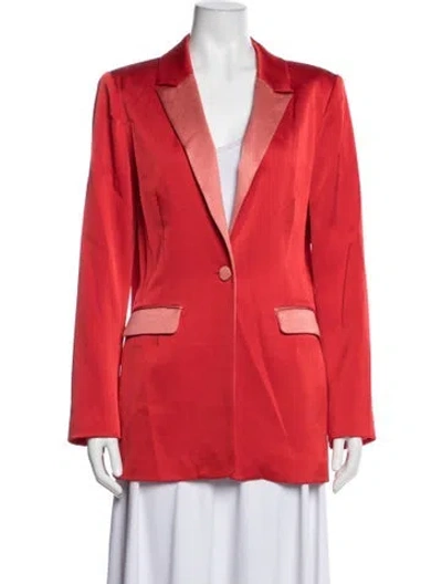 Pre-owned Alexis Blazer In Red