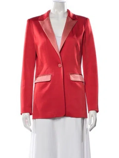 Pre-owned Alexis Blazer In Red
