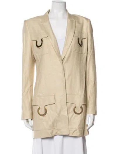 Pre-owned Alexis Blazer W/ Tags In Neutrals
