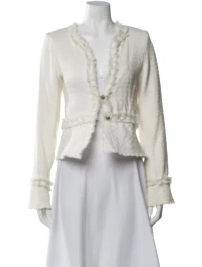 Pre-owned Alexis Blazer In White