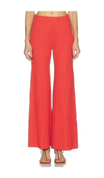 Alexis Boda Pant In Terrocotta In Pink