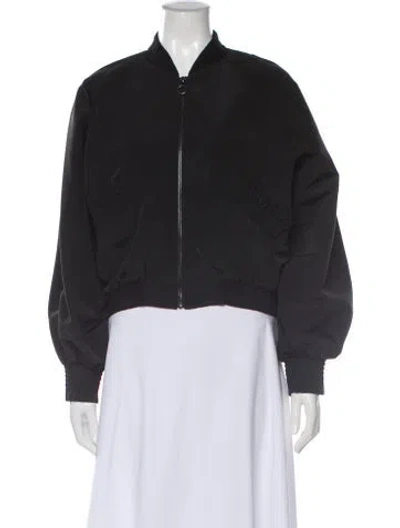 Pre-owned Alexis Bomber Jacket In Gray