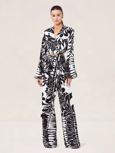 Alexis Bow Pant In Black