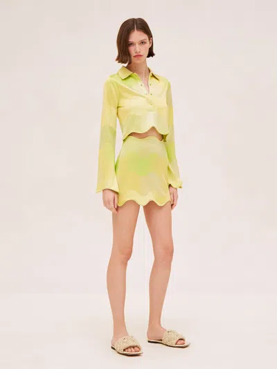 Alexis Brandy Top In Green