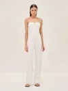 Alexis Breslin Jumpsuit In White