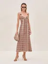 Alexis Bronzen Dress In Sienna Emberglow In Sienna Emberglow