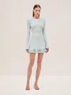 Alexis Bryn Mini Dress In Ice Blue In Ice Blue