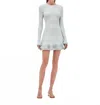 Alexis Bryn Mini Dress In Ice Blue In Blue