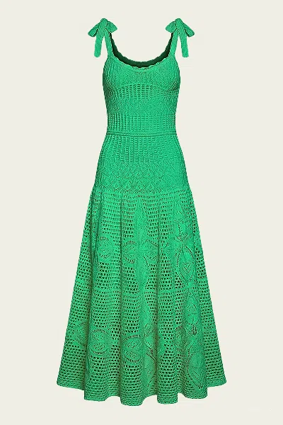 Alexis Calinda Maxi Dress In Jade Green