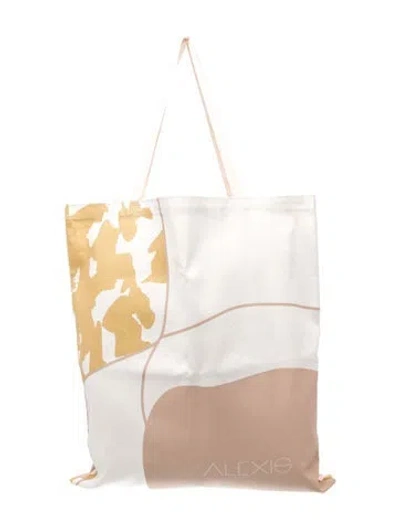 Pre-owned Alexis Canvas Tote In Neutral