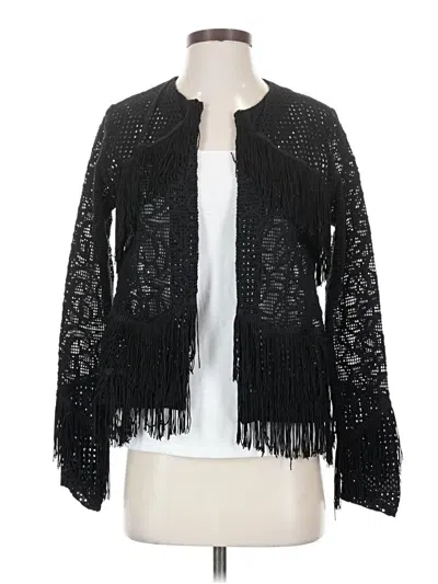 Pre-owned Alexis Cardigan Sweater In Black