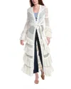 Alexis Cari Robe In White