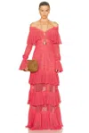 Alexis Carmen Dress In Multi