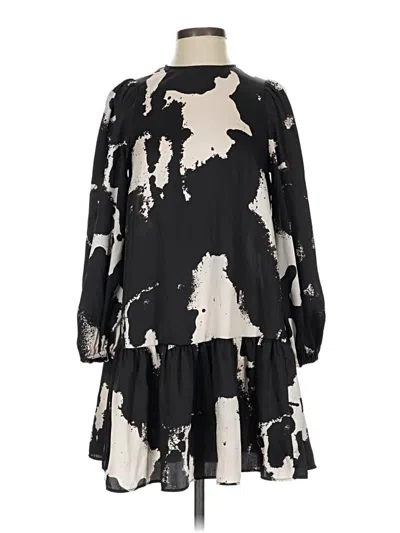 Pre-owned Alexis Casual Dress In Black