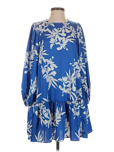 Pre-owned Alexis Casual Dress In Blue