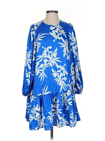 Pre-owned Alexis Casual Dress In Blue