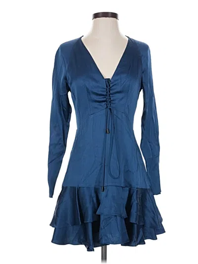 Pre-owned Alexis Casual Dress In Blue