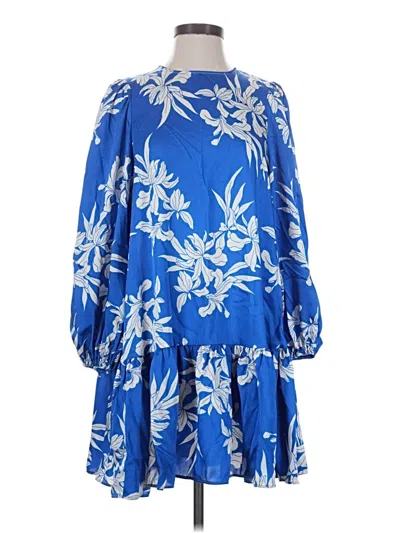 Pre-owned Alexis Casual Dress In Blue