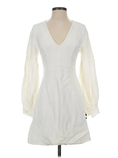Pre-owned Alexis Casual Dress In Ivory