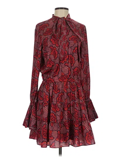 Pre-owned Alexis Casual Dress In Red