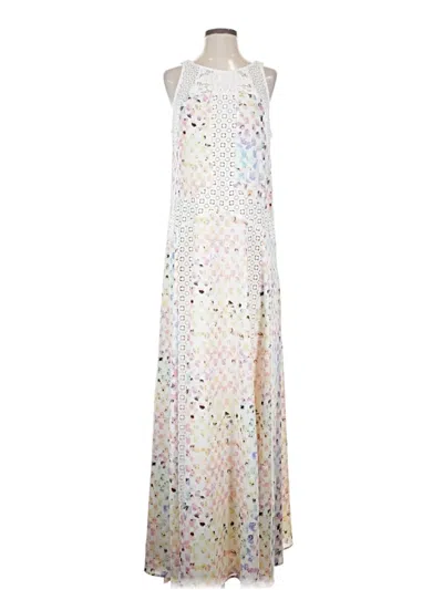 Pre-owned Alexis Casual Dress In White