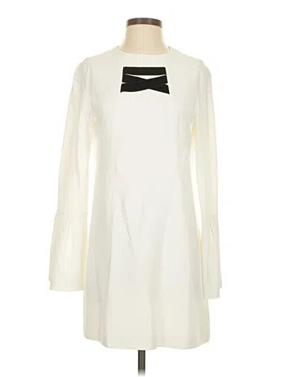 Pre-owned Alexis Casual Dress In White