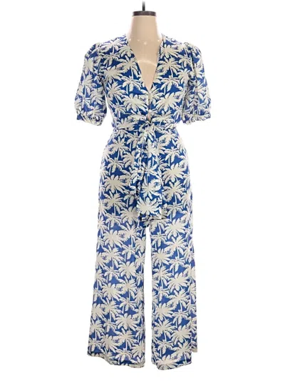 Pre-owned Alexis Casual Dress In White