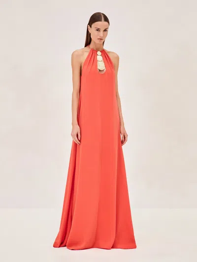 Alexis Celestino Dress In Red Orange