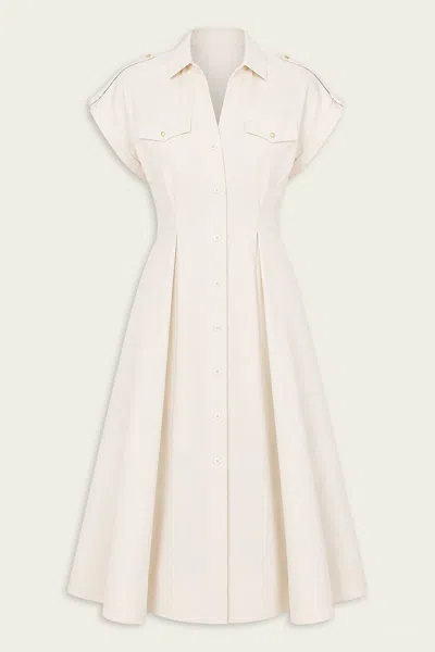 Alexis Ceres Dress In Beige In Pink