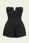 Alexis Chelya Romper In Black