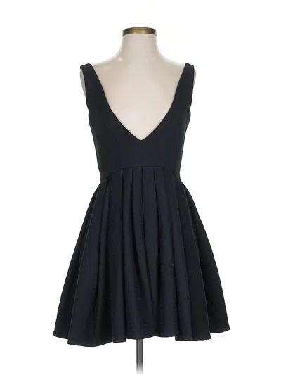 Pre-owned Alexis Cocktail Dress In Black