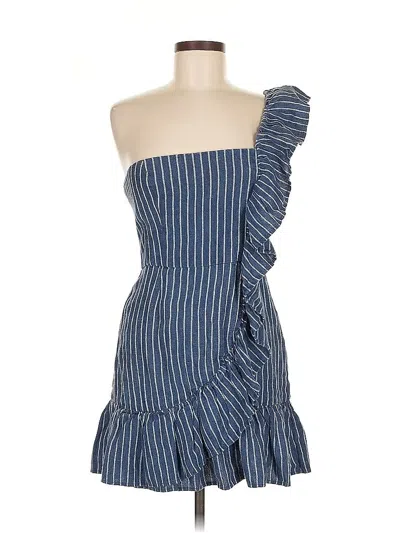 Pre-owned Alexis Cocktail Dress In Blue