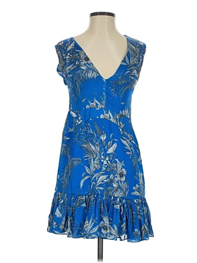 Pre-owned Alexis Cocktail Dress In Blue