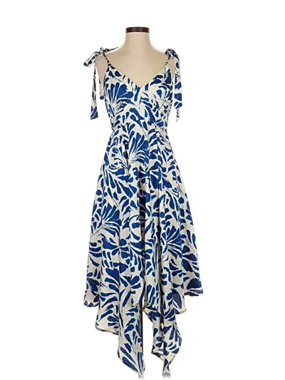 Pre-owned Alexis Cocktail Dress In Blue