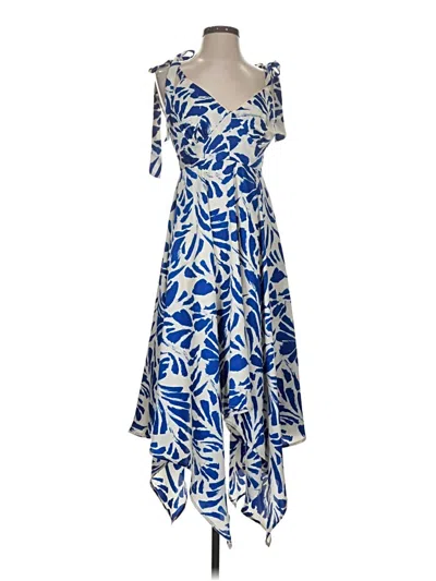Pre-owned Alexis Cocktail Dress In Blue