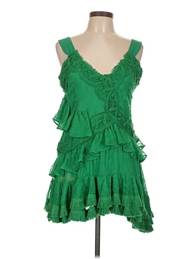 Pre-owned Alexis Cocktail Dress In Green