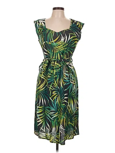 Pre-owned Alexis Cocktail Dress In Green
