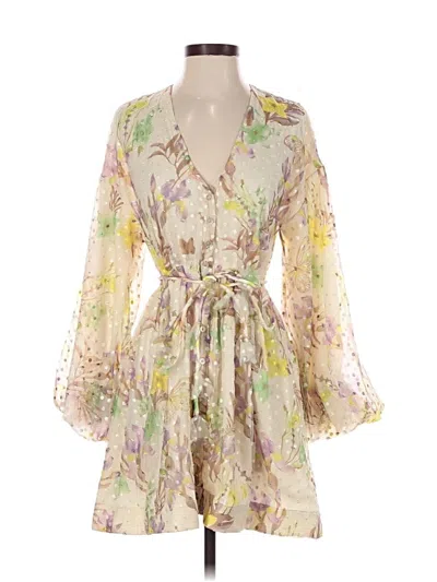 Pre-owned Alexis Cocktail Dress In Green