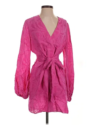Pre-owned Alexis Cocktail Dress In Pink