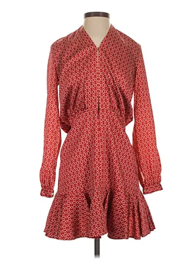 Pre-owned Alexis Cocktail Dress In Red