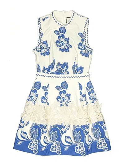 Pre-owned Alexis Cocktail Dress In White